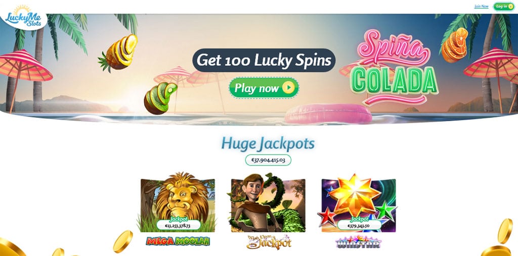 LuckyMe Slots: 171 Online Gokkasten (En 100 Gratis Spins Welkomstbonus)